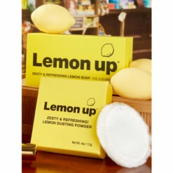 Best Sale ❤️ Lemon Up Talc-Free Dusting Powder With Puff 🌟
