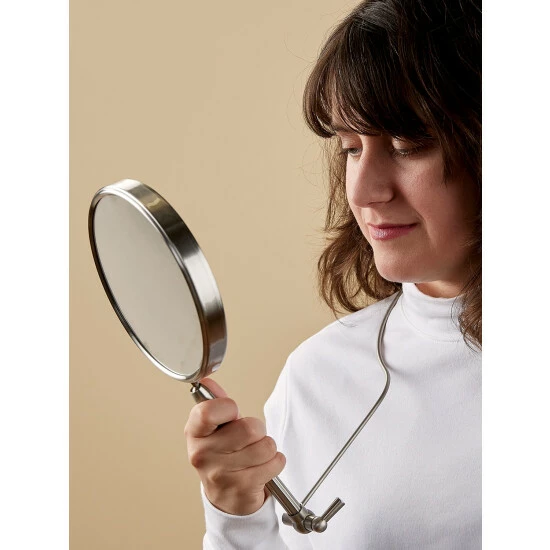 Outlet 🥰 Vermont Country Store Around-the-Neck Magnification Mirror 👏 3 Outlet 🥰 Vermont Country Store Around-the-Neck Magnification Mirror 👏