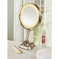 Flash Sale 😀 Magnifying 10X/1X Mirror With 3 LED Settings 🎉 -Personal Care Sales Store unnamed file 244