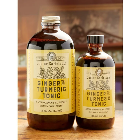 New 🔔 Vermont Country Store Doctor Carleton's Ginger And Turmeric Tonic, 16 Oz. Bottle ⌛ 6 New 🔔 Vermont Country Store Doctor Carleton's Ginger And Turmeric Tonic, 16 Oz. Bottle ⌛ - Image 4