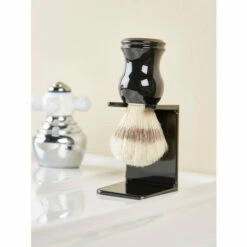 Budget ✨ Vermont Country Store Natural Boar Bristle Shaving Brush Black 🎉