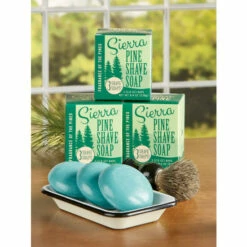 Personal Care Sales Store 21 Discount 🎉 Twincraft Sierra Pine Shave Soap, 3 Bars ✨